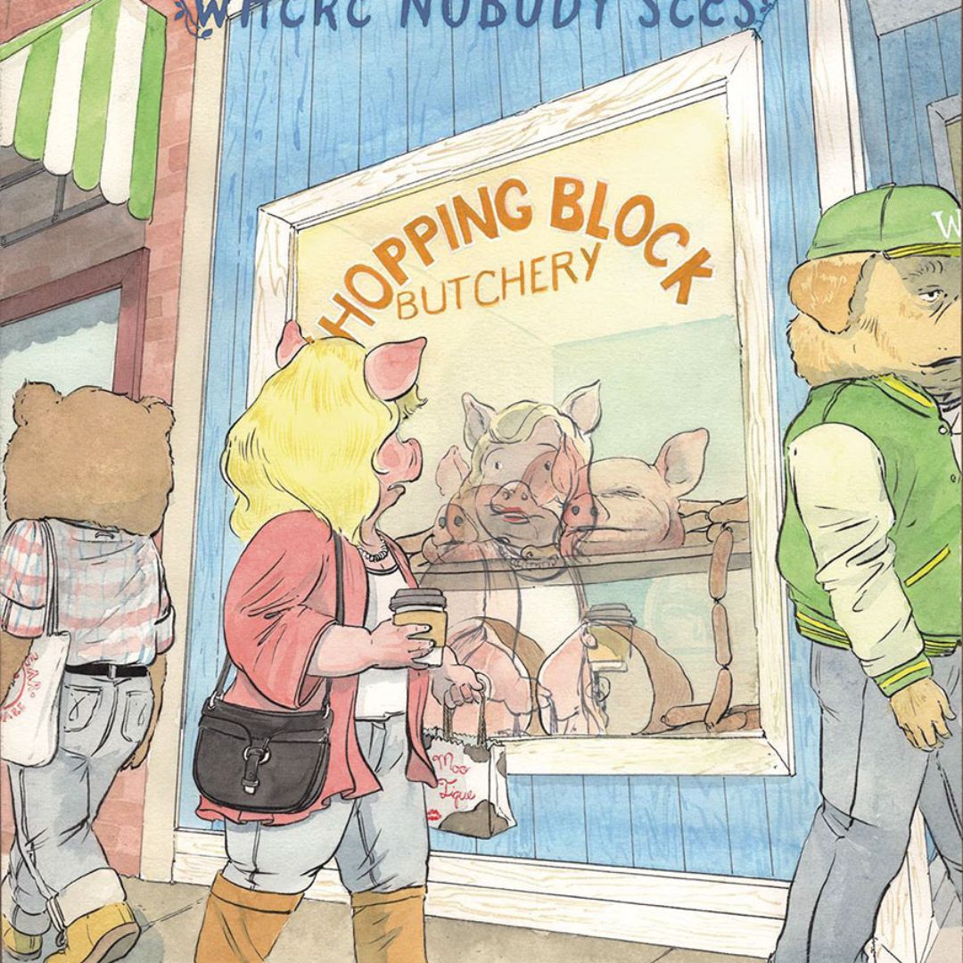 Beneath The Trees Where Nobody Sees issue 2 cover art.