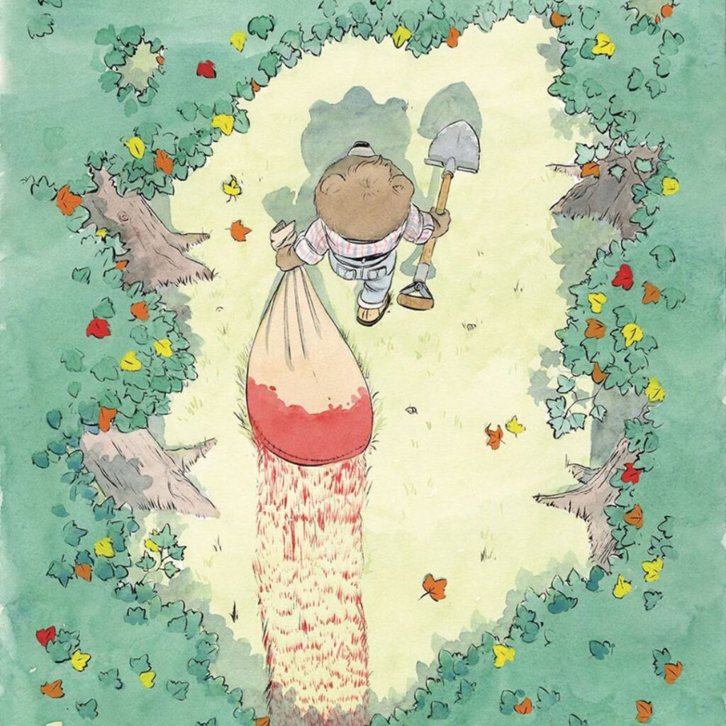 Beneath The Trees Where Nobody Sees issue 1 cover.