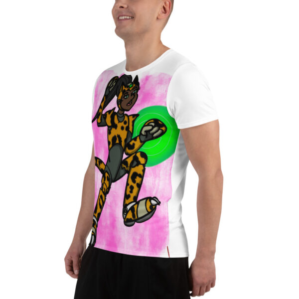 Copycats's LaNiye Watercolor Men's athletic t-shirt - Image 3