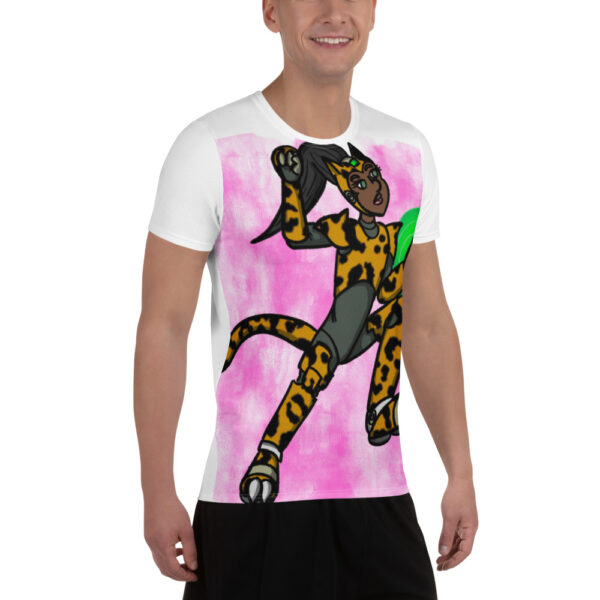 Copycats's LaNiye Watercolor Men's athletic t-shirt - Image 4